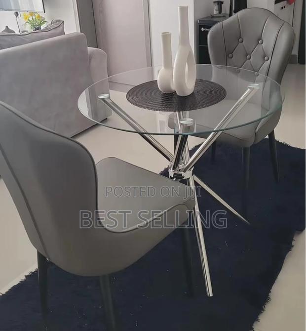 Classic Glass Dining Table - main view