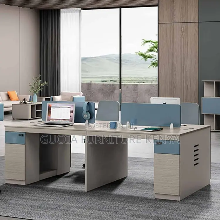 Modern Imported 4-seater Office Workstation