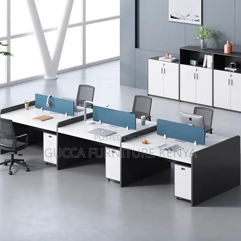 Modern Imported 4-seater Office Workstation