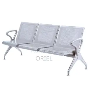 Office Bench : 3-Seater Public Waiting Bench