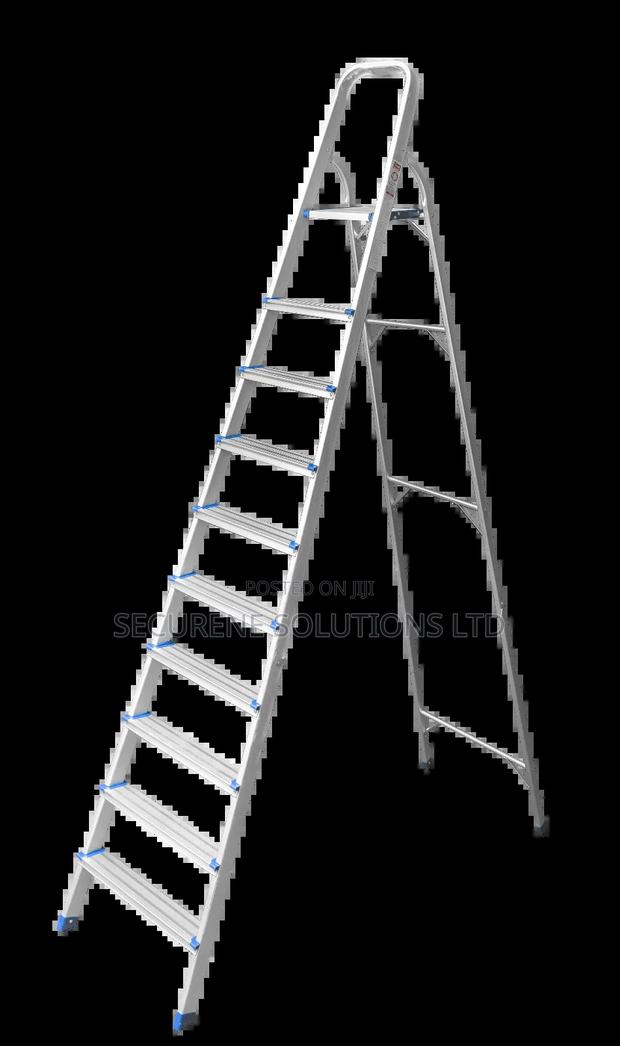 10 Steps A-type Aluminum Household Step Ladder - main view