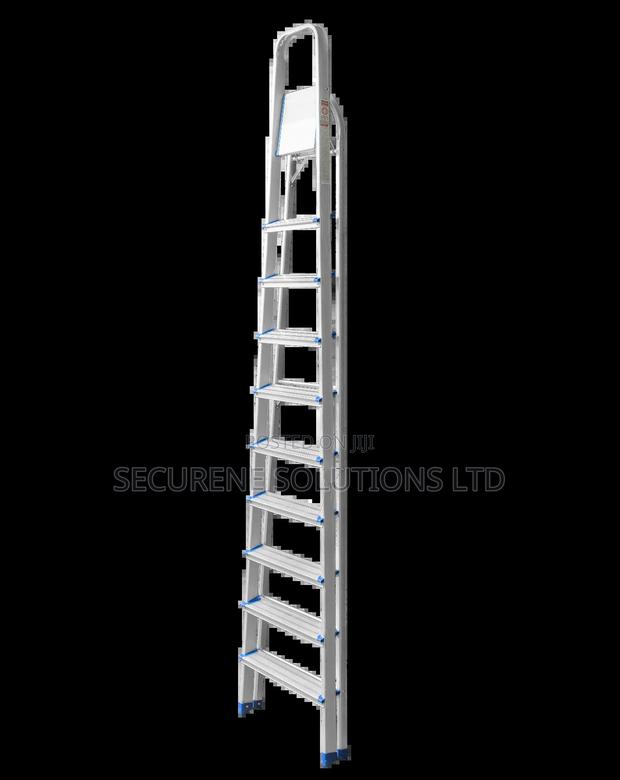 10 Steps A-type Aluminum Household Step Ladder - thumbnail 2