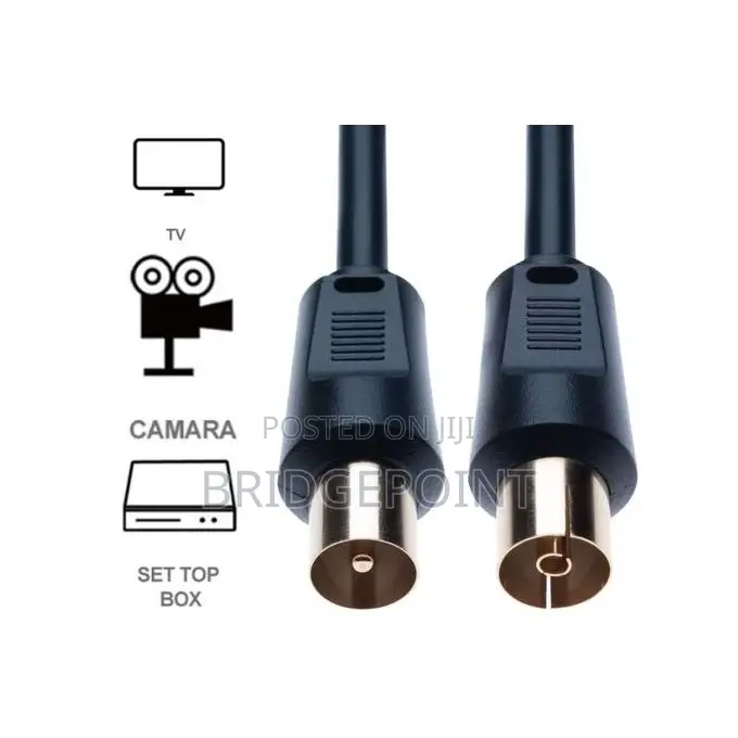 Coaxial Tv Antenna Male to Female Video Cable
