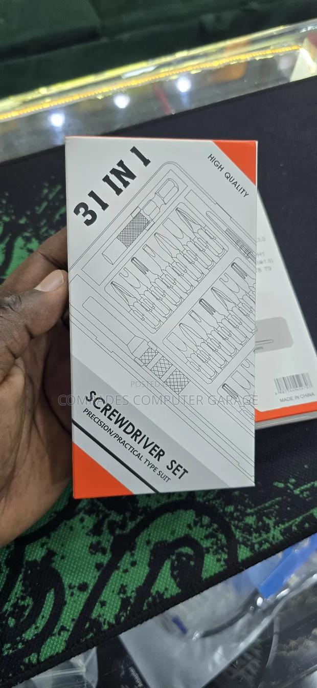 Screwdriver Set 3 In 1 (Screwdriver Connecting Rod And Tweezer)