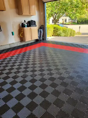Garage Car Wash Flooring | Durable Interlocking Mats