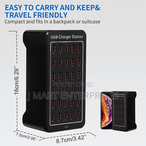 30 Port Usb Charger, Usb Smart Charger, 30-in-1 - thumbnail 2
