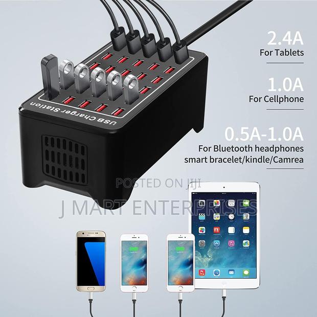 30 Port Usb Charger, Usb Smart Charger, 30-in-1 - thumbnail 3
