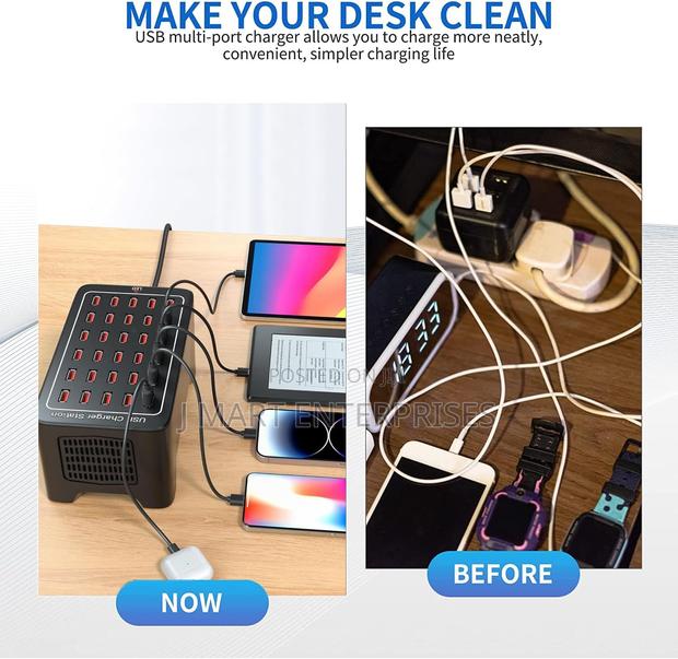 30 Port Usb Charger, Usb Smart Charger, 30-in-1 - thumbnail 4