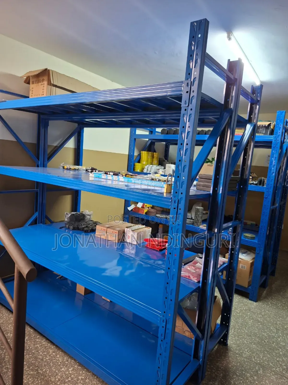 Portable Industrial Shelves