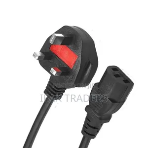 Power Cable 3pin Black