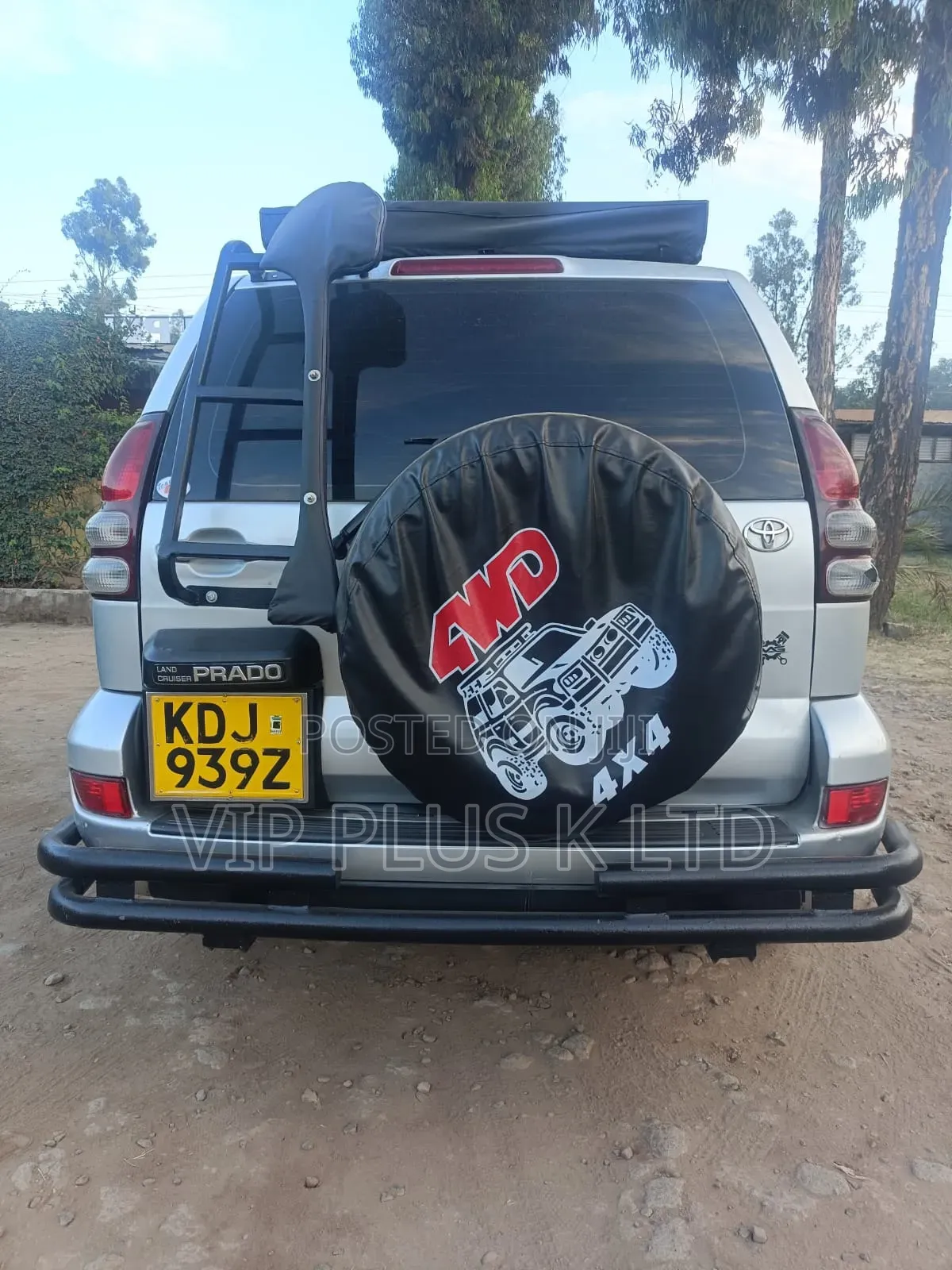 Toyota Land Cruiser Prado 3.0 D-4D 5dr 2005 Silver