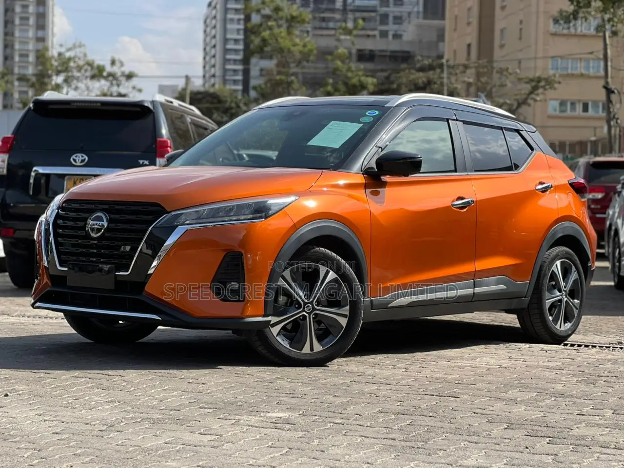 Nissan Kicks S 2020 Orange