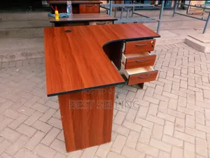 Simple and Classic L Shape Office Desk