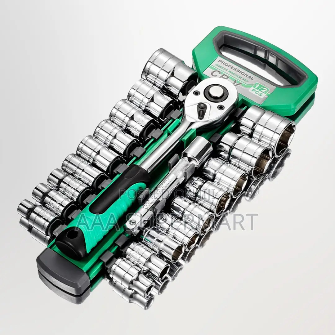 Tq73014 20 Pcs 1/2" Socket Wrench Set