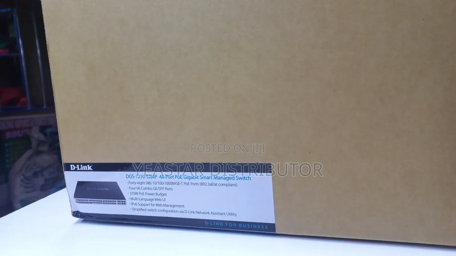 D-Link DGS 1210-52mp 48 Port Poe Managed Switch