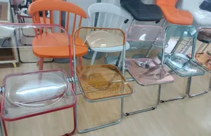 Clear Folderble Chairs