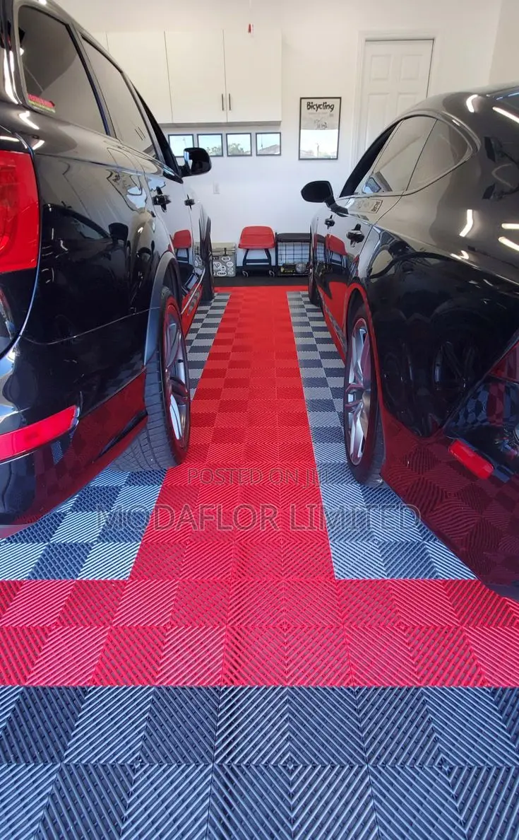 Heavy-Traffic Garage Mats | Modular Flooring System