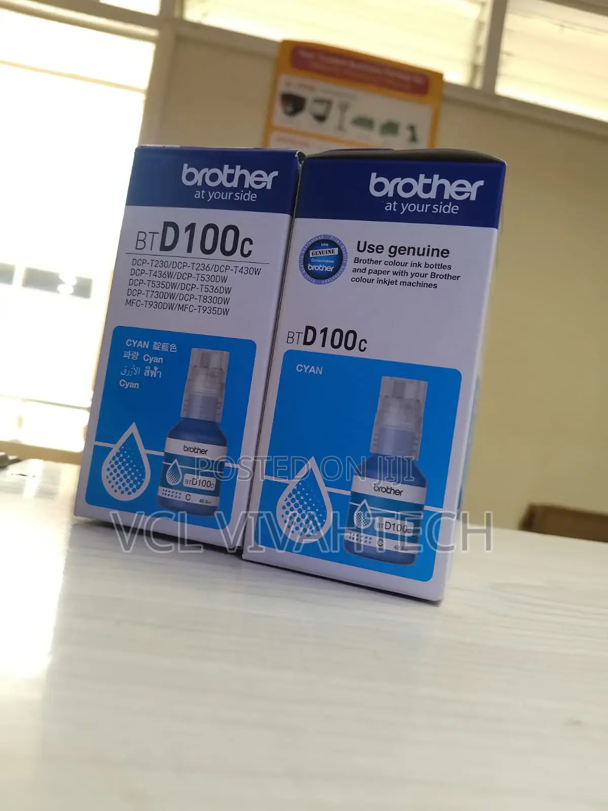 Brother Color Bottles (Bt D100series) Cyan