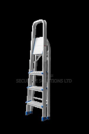 Minara 4-step Aluminum Household Step Ladder. - thumbnail 2