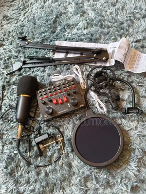 Noise Cancellation Live, Recording Sound Card V8s