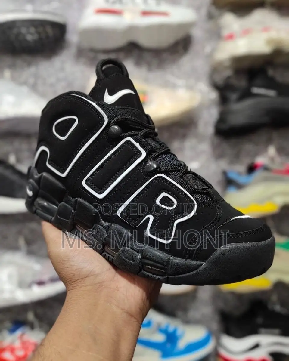 The Nike Air More Uptempo '96 in the Black