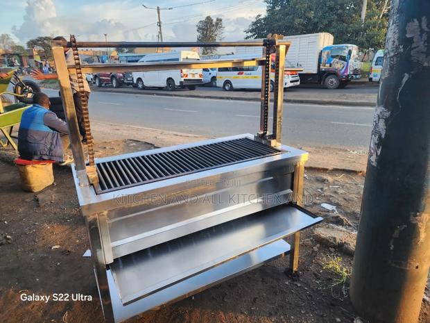 Adjustable Charcoal Choma Grill - thumbnail 2