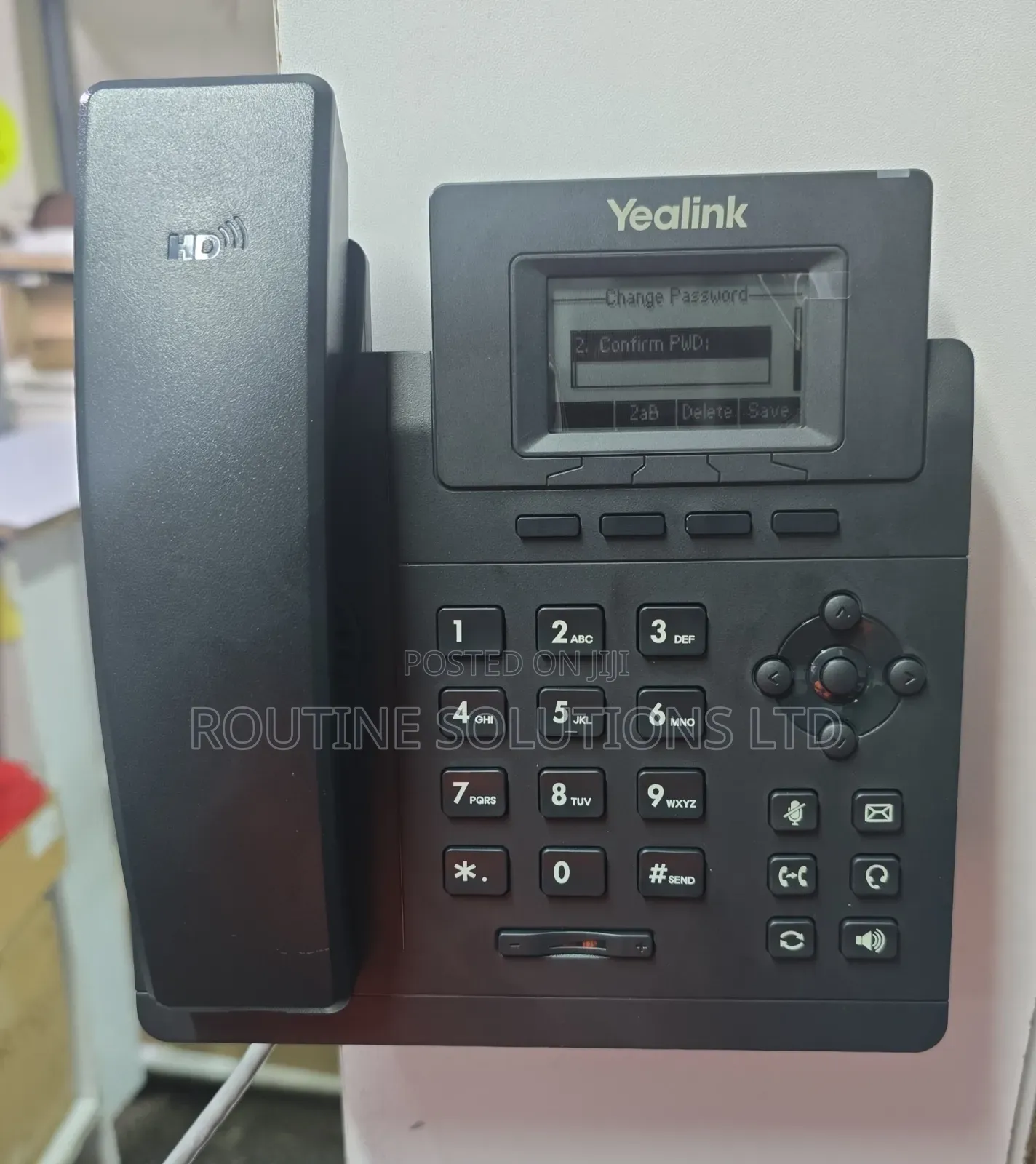 Yealink Ip Phone T30p Black and White Display