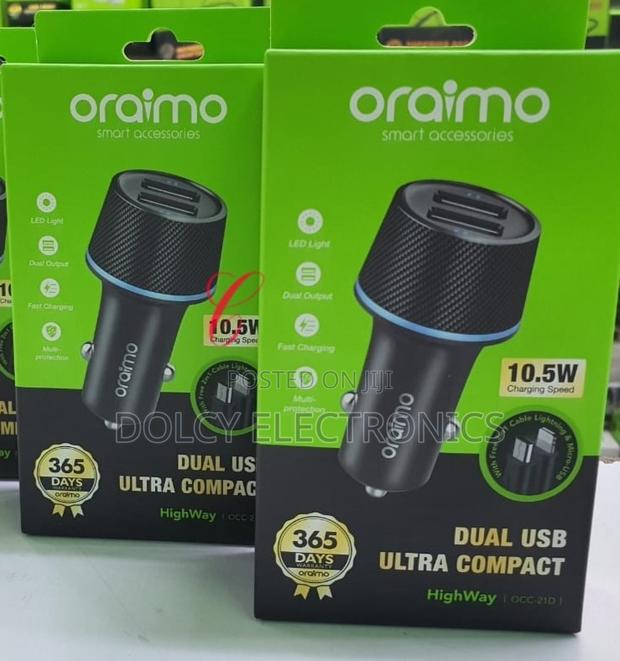 Oraimo Highway Occ-21dml Car Chargers - main view