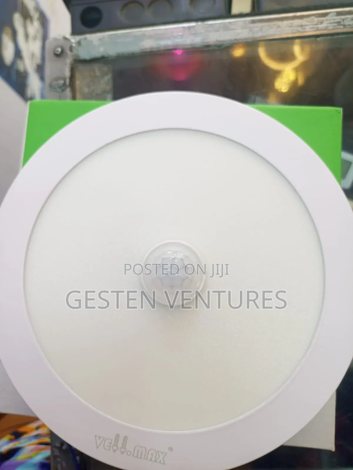 12w Led Panel Light With a Built-in Passive Infrared Motion Sensor