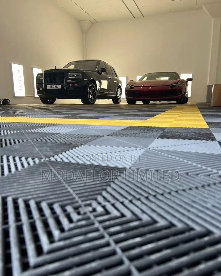 High-Strength Interlocking Mats for Vehicle Areas