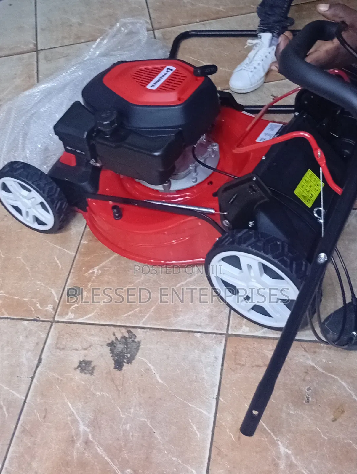 4.5hp Premier Self Propelled Gasoline Lawn Mower Machine 150cc