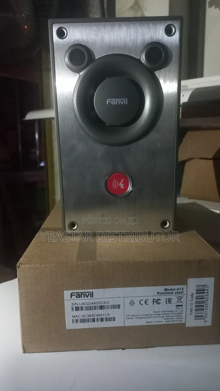 Fanvil A12 Audio Intercom