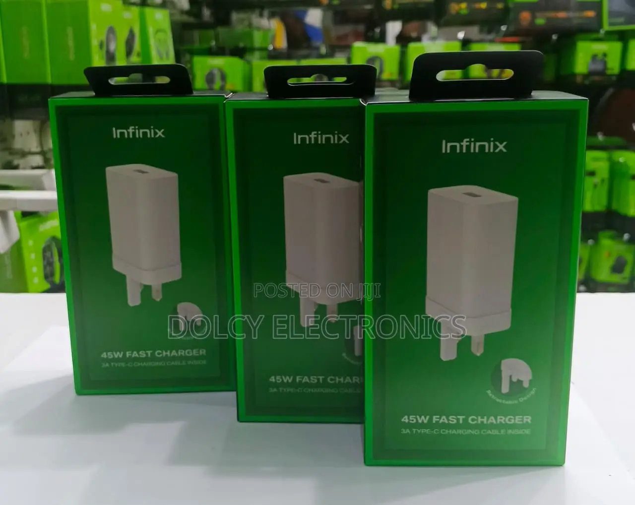 Infinix U450xkb+Xdc13 45w Fast Charger