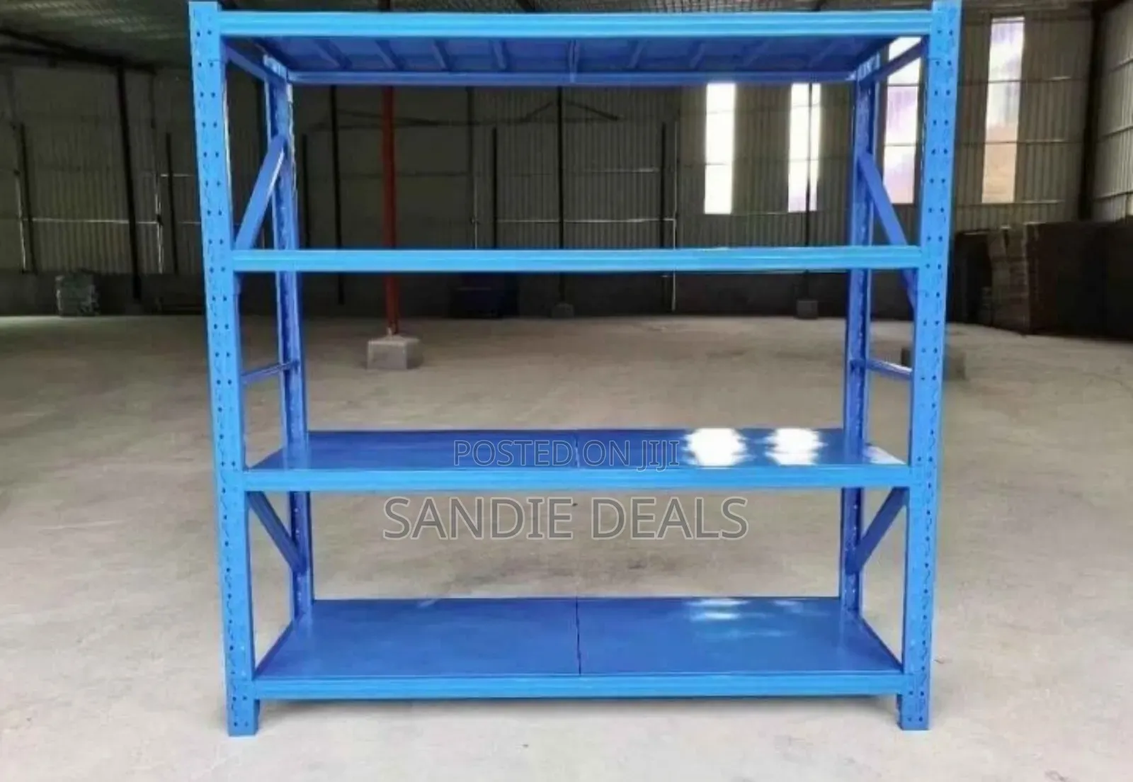 4 Level Industriiql Shelves