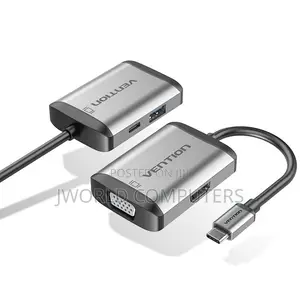 Vention Type-C to Dp Adapter Gray Metal Type