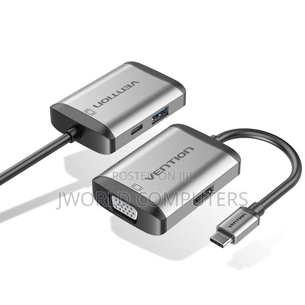 Vention Type-C to Dp Adapter Gray Metal Type