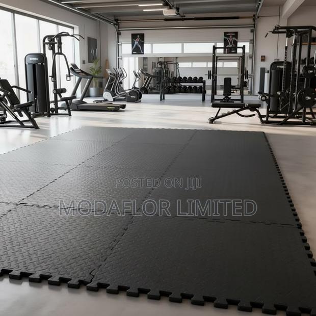 Interlocking Gym Mats 20mm | Heavy Duty Rubber Flooring