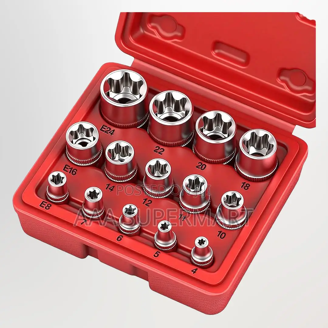 Tq73031 14 Pcs E Type Socket Tool Set