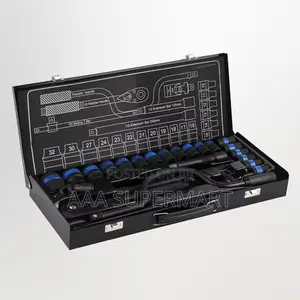 Tq73047 24 Pcs 1/2" Socket Set