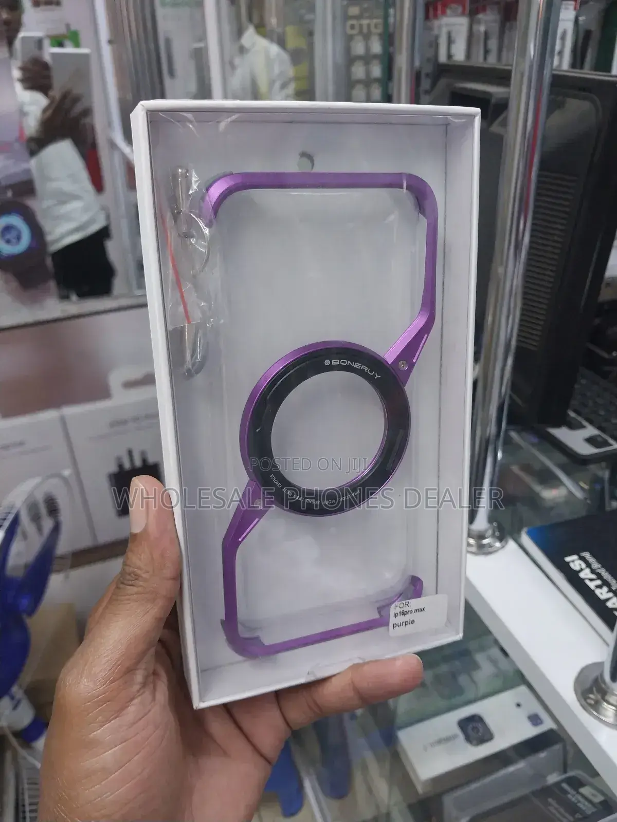 iPhone 16 Pro Max Metallic Case