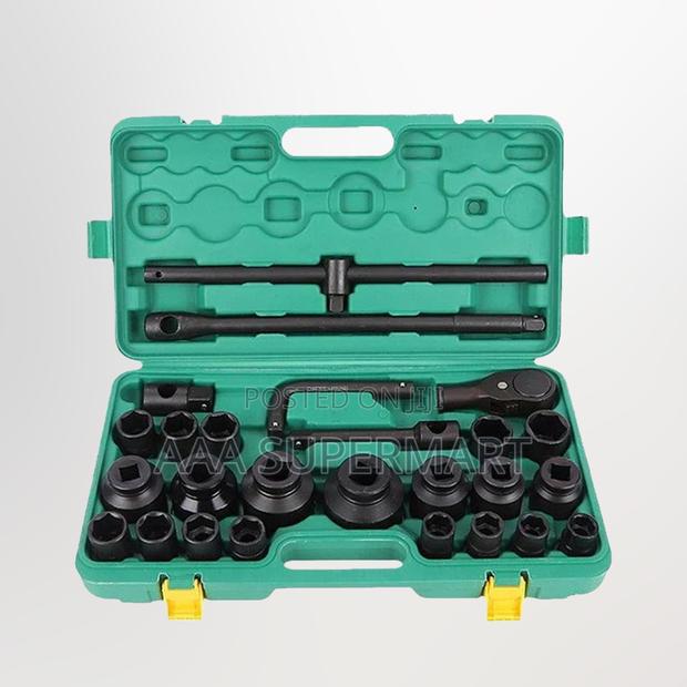 Tq73094 3/4'' & 1'' Heavy Duty 26 Pcs Socket Wrench Set