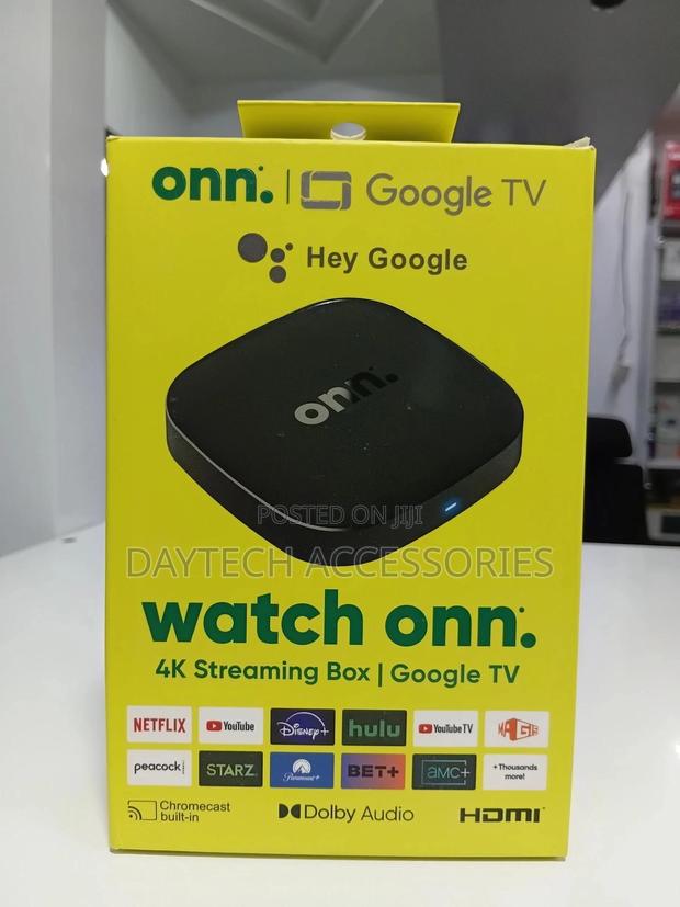 Onn Google Tv Uhd Resolution Streaming Box With Remote Control - thumbnail 3