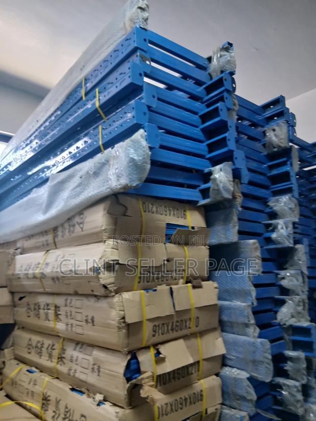 Blue Industrial Shelves Available - thumbnail 3