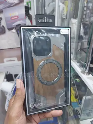 iPhone 16 Pro Max Wooden Colour Metallic Case