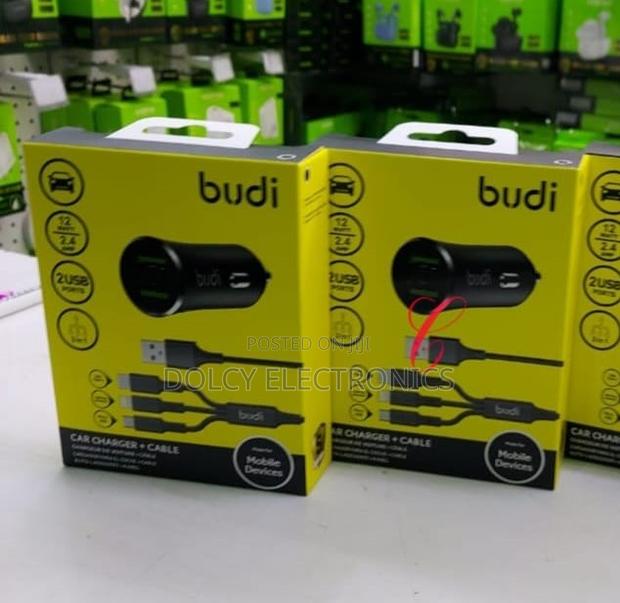 Budi Cc627t3 3-in-1 Car Chargers.