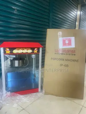 Globalstar Imported Commercial Popcorn Maker Machine
