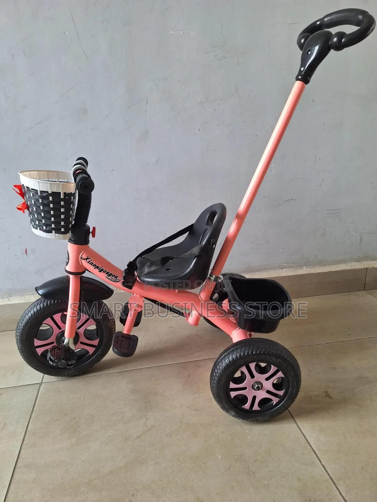Kids Tricycle With Safety Belt