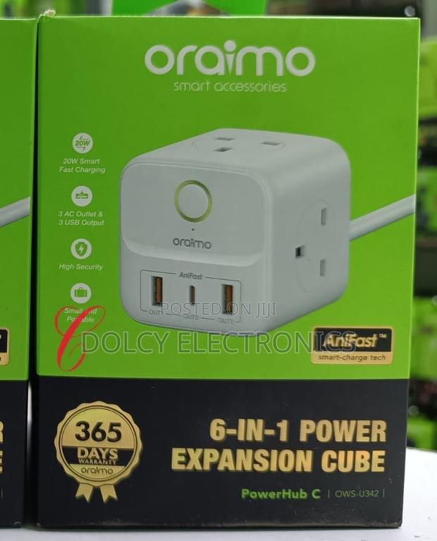 Oraimo Powerhub C Ows-u342 6 In 1 20w - thumbnail 2