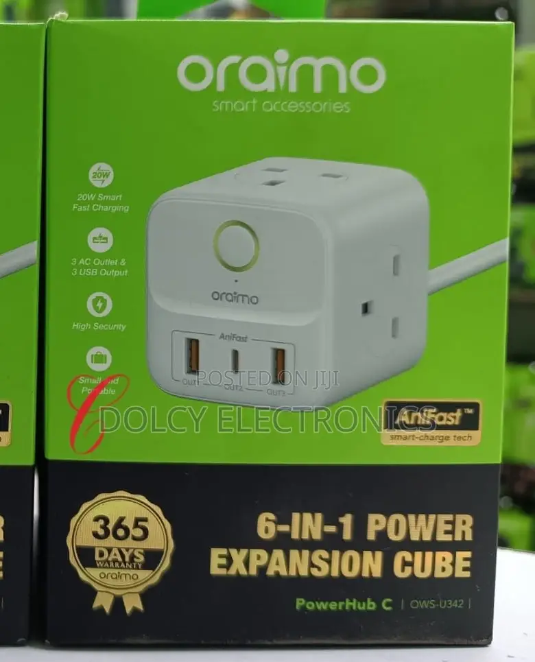 Oraimo Powerhub C Ows-u342 6 In 1 20w