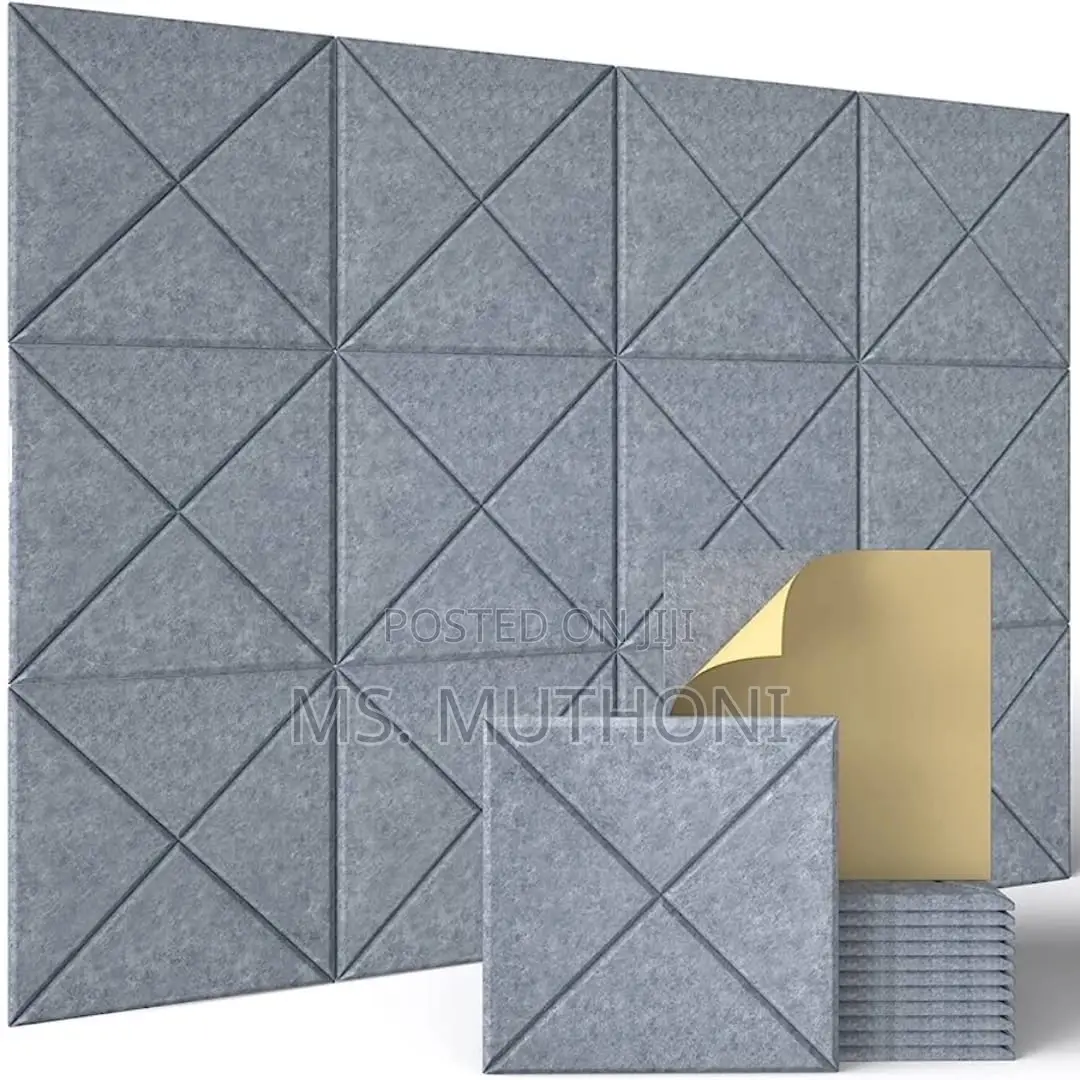 Polyester Acoustic Soundproof Panels** (Sq M )